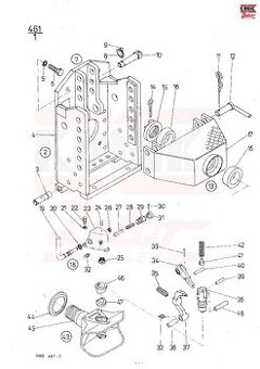 zetor crystal konzola se zavesem