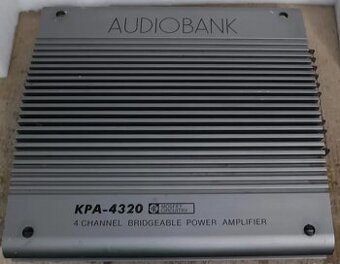 Zesilovač do auta 4x80W
