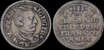 Zikmund Bathory - (1581-1602) - III.groš 1598