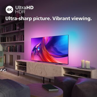 Krásná TV 65" Philips - ZÁNOVNÍ - AMBILIGHT