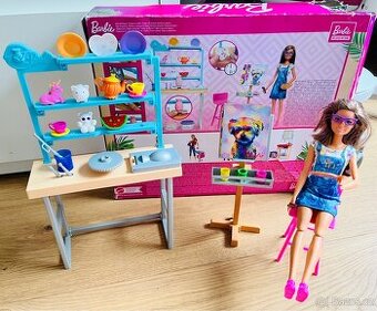 Barbie umelecky atelier/ umelecka dielna