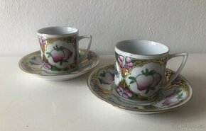 Porcelánové čínské hrníčky, šálky