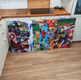 3ks obraz Marvel, TBT 60x90