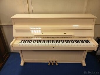 Nové pianino DAEWOO Royale Classic - bílé vysoký lesk