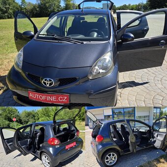 PĚKNÁ , BENZINOVÁ TOYOTA  AYGO  COOL 5DV. ALU ,KLIMATIZACE