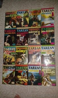 Soubor 16 knih o Tarzanovi