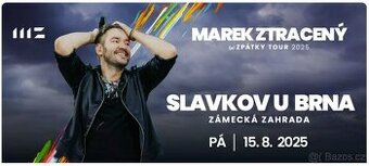 2x lístky - Marek Ztracený, Slavkov u Brna, 15.8.2025