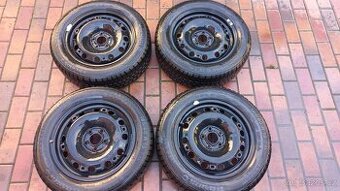 Zimní kola Škoda 6jx15h2, et38, 5x100mm, 185/60/15 TXL...