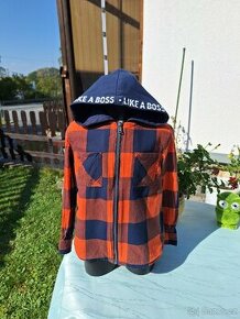 KOŠILE S KAPUCOU zn. DOPODOPO BOYS vel. 128