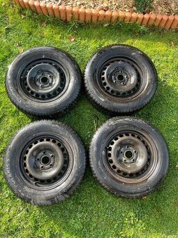 Zimní pneu Polaris 5 + plechové disky