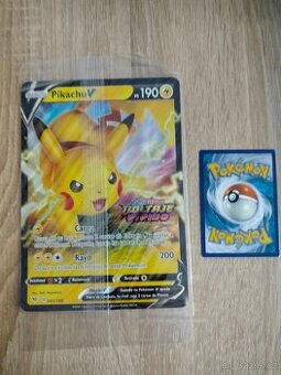 Pokémon jumbo karta Pikachu