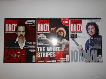 TERAZ ROCK - THE CURE, NICK CAVE, MEGADEATH, JUDAS PRIEST, D