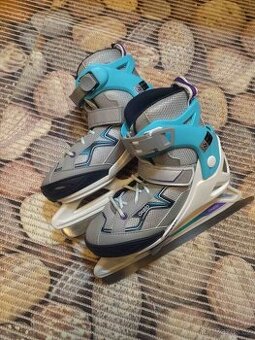 Dívčí/dámské brusle Oxelo nastav.vel. 35-38