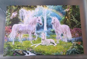 Puzzle jednorožci - 260 dílků