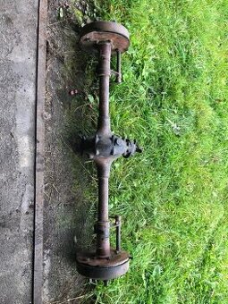 Praga Piccolo zadní náprava