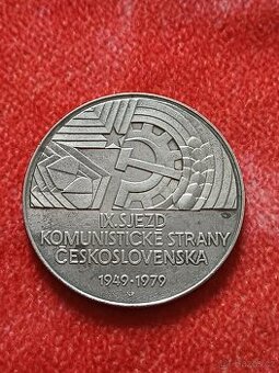 50 kčs IX. sjezd KSČ