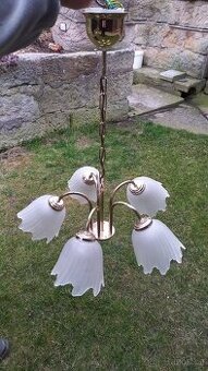 Starožitný prvorepublikový lustr