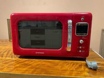 Retro mikrovlnná trouba Daewoo Electronics – model KOR-6LBRR