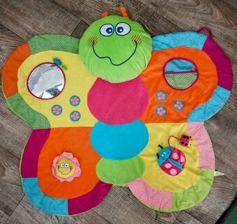 HRACÍ DEKA MOTÝLEK S HRAZDOU