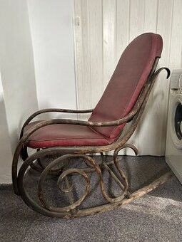 Starožitné houpací křeslo TON