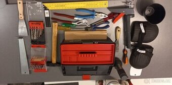 Box na nářadí Titan 14, 35/17/13 cm, plný nářadí  v celku