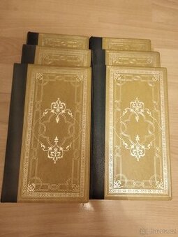 Soubor 6 historických knih v AJ