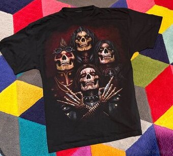 SPIRAL   STYLOVÉ KRÁSNÉ BAVLNĚNÉ TRIKO -SILNÁ BAVLNA XL