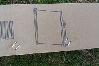 Zástěna boční vysunovací se sloupkem