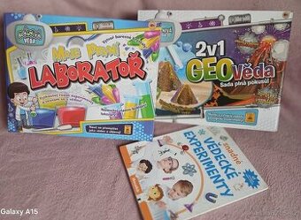 Pro malé vědce   2 sady + kniha