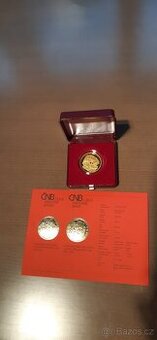 Prodám minci ČNB Cheb proof