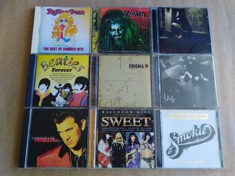 Prodám CD na fotkách - ceny od 100Kč do 200Kč/1 kus