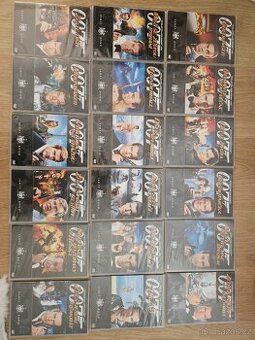 Prodám 18ks DVD JAMES BOND