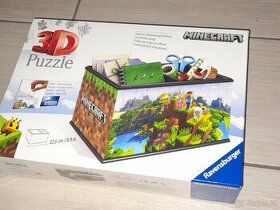 3D velký úložný box Minecraft