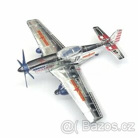 4D model nacvakávací stavebnice Mustang P-51D(stříbrná) 1:48