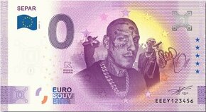 Separ bankovka 0€