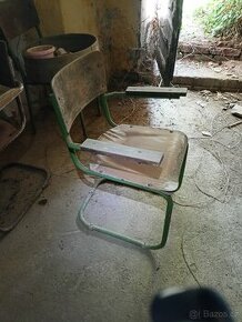 Stará retro židle funkcionalismus - 1