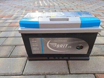 Autobaterie BRIT EFB 80 Ah START-STOP - nová