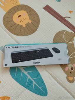 Logitech Slim Wireless Combo MK470 Graphite