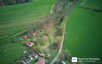 Stavební pozemek 4 012 m2 u lesa s výhledem a povolením na d