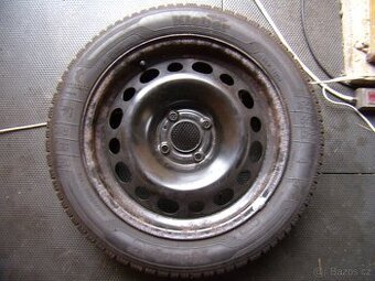 1x kolo Citroen Peugeot 4x108 6x16 ET23 Kleber 195/55 R16
