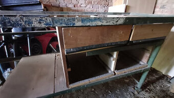 Dílenský ponk ,180x75, šuplíky , nový sverak York 125