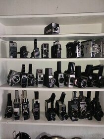 Sbírka/ konvolut 8mm kamer (28 ks)