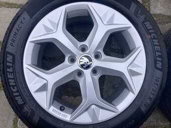 Alu ŠKODA FABIA 4 - 5x100 letní MICHELIN 195/55R16 90% 2023