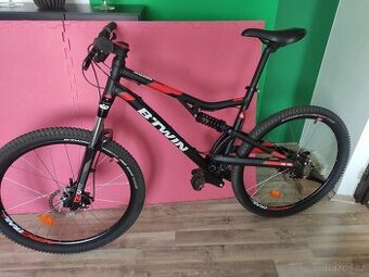 Celoodpružené horské kolo B-Twin 520s