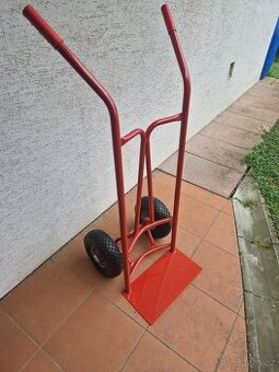 Prodám rudl na nafukovacích kolech kovový disk nosnost 250kg