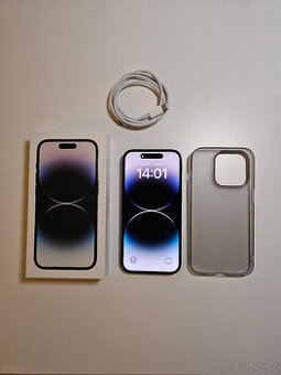 iPhone 14 Pro - space black, 128 GB