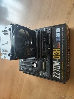 Gigabyte  Z270M-DRH-CF+Intel Core i5+Chladič Coolermaster
