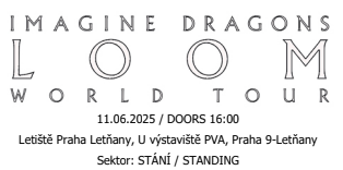 Imagine Dragons koncert 11.6. stání