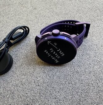 Suunto Race Titanium Amethyst + HR, nové, nepoužité