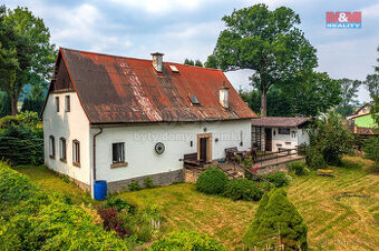 Prodej rodinného domu s pozemkem 1079 m2 v Růžové u Děčína